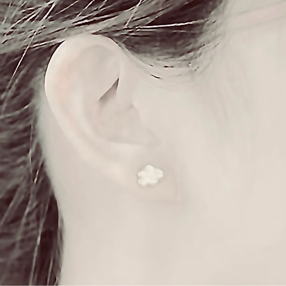 “Fly the Friendly Skies” Airplane Plane & Cumulus Cloud Sky Weather Travel Studs - Picture 7 of 12